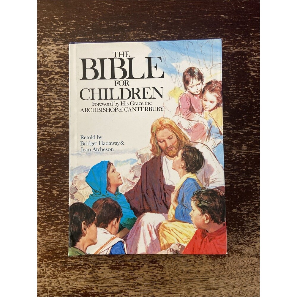 The Bible For Children 1982 Vintage Cathay Books Hardcover Full Color